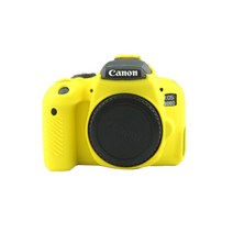 CANON 800D 카메라 실리콘 바디보호용 케이스 옐로우, 1개