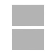 실리콘 테이블매트 100g 2p, 그레이, 대(40 x 30 cm)