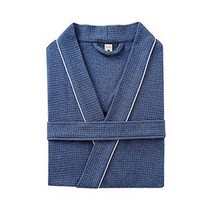 파인굿즈 여름용 와플 가운 M, 블루, 1개