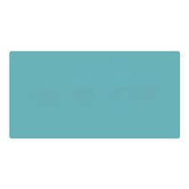 머니조이 대형 투컬러 가죽 마우스 책상 패드 40 x 70 cm, 1개, 아쿠아그린 파우더블루