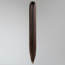 가발나라 여자 미니핀 집게형 포니테일 롱스트레이트 부분가발, 내츄럴브라운, 1개