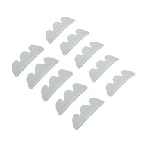 속눈썹 펌 롯드 실리콘 아이컬리 10p + 케이스, 러시안볼륨롯드, 1세트