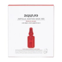 아쿠보 보습 모이스쳐 액츄얼리 앰플 마스크팩 빨강, 5개입, 1개