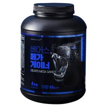 프로틴어스 베어스 메가 게이너 벌크업 헬스 보충제, 4kg, 1개