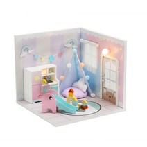 미니멀 큐트 미니어쳐 DIY 키트, 놀이방