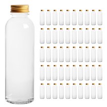 밀크티 롱 주스 페트 공병 알루미늄 캡 골드, 192개