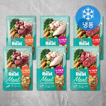 하림펫푸드 전연령 더리얼 밀 강아지 화식 닭고기 60g + 소고기 60g + 오리고기 60g 세트 (냉동), 2세트