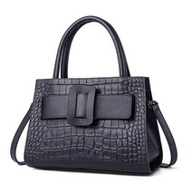 고급가죽 악어패턴 벨트 포인트 핸드 숄더백 LJ 322