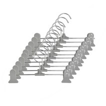 어반 베이직 논슬립 바지걸이, 그레이, 10개입