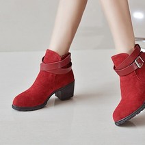 유컬리 티파니 로즈 앵클부츠