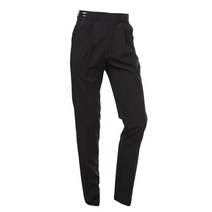 트래디 남성용 아스킨 체크 출근 일상 골프 바지 T1-8A035