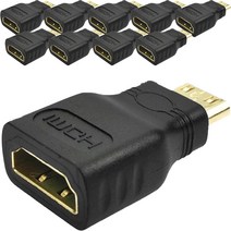 애니포트 Mini HDMI to HDMI 젠더 AP-MHG 10개입