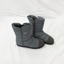 디아 여성용 피노이 패딩 방한 털안감 미들부츠 2cm