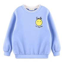 올리반 아동용 인트로 기모 맨투맨