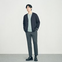 마인드브릿지 남성용 TR4WAY 스판 마이크로 사이드밴딩 크롭 테이퍼드 슬랙스 MUPT7105
