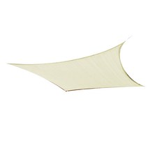 21세기트랜드 인테리어 라이프 HDPE 메쉬 타프 사각 2 x 4 m + 로프 4p, 크림, 1개