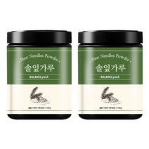 밸런스픽 솔잎가루, 100g, 2개