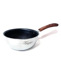 키친아트 피앙세 통5중 IH 엠보 스텐 궁중팬, 1개, 18cm