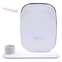 유비세이프 칫솔소독기 HC-3000 + USB 충전 휴대용 TS-500 세트, 화이트(살균기), 핑크(휴대용), HC-3000, TS-500