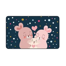 졸리베이비 차량용 자석 암막 유아 햇빛가리개, 토끼가족, 1개