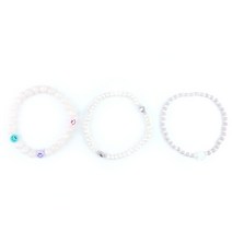 원석 비즈 레이어드 팔찌 만들기 3종 DIY KIT, 타입 3 라이트 핑크, 1세트