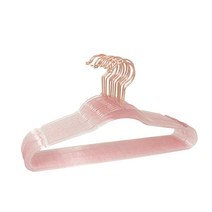 마켓감성 투명 크리스탈 옷걸이 40cm, 핑크, 10개입