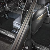 지엠지모터스 3D 매쉬업 쿠션 트렁크매트 풀세트, 블랙, 기아 더뉴 K9 4륜 2018년 4월~