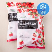 웰프레쉬 국내산 딸기 (냉동), 1kg, 2개