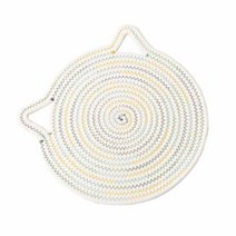 비커밍제이 고양이 멀티 다용도 냄비 매트 m 30cm, 모노캣, 1개