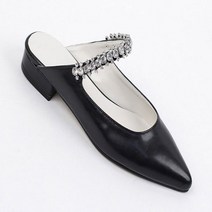 여성용 메리제인 큐빅 뮬 2.5cm dd2247