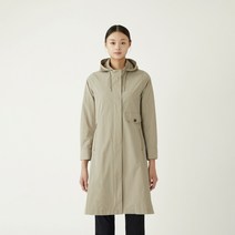 올리비아로렌 여성용 배색 포인트 트렌디 롱점퍼 VOCCLYS2261