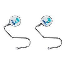 에이델라 책상 휴대용 캐릭터 가방 고리, 공룡, 2개