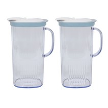 제오닉 이지핸들 냉장고 손잡이 물병 2p, 하늘, 1500ml