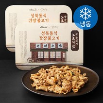 더반찬 박찬일셰프 성북동식 간장불고기 (냉동), 400g, 2개
