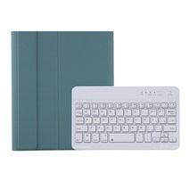 태블릿PC 애플펜슬 거치가능 다이어리형 고급 블루투스 키보드 + 케이스 T102, 그린