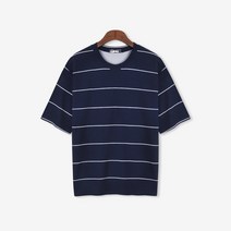 가이스토리 남성용 단가라 오버핏 포지토 반팔티