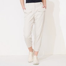 헤지스골프 여성용 BRITISH CLASSIC 밑단 하프밴딩 조거팬츠