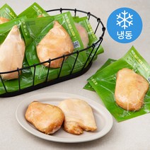 브랜드닭 건강한 플러스 훈제 닭가슴살 (냉동), 100g, 10팩