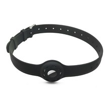 네씨 강아지 케플러 에어태그 커버목걸이, 블랙