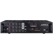 카날스 전문가용 개별볼륨조절 2채널 블루투스 파워 앰프 200W, EMA-200N