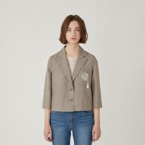 올리비아로렌 여성용 린넨혼방 숏 자켓 VOCFUYM4311
