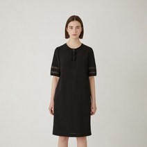올리비아로렌 슬럽 TR혼방소재 원피스 VOCOAYM4431