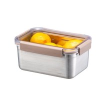 락앤락 스텐 모듈러 직사각 밀폐용기 1.5L LST606, 단품, 1개