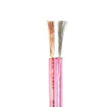 솔탑 앰프 오디오 스피커 케이블 50C 50m, SOLTOP-100, 투명