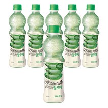 자연은 알로에 주스, 6개, 500ml