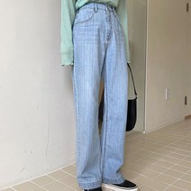 엔비룩 여성용 세상편한 린넨 데님팬츠