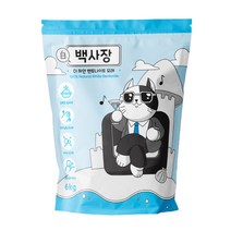 백사장 고양이 모래 무향 벤토나이트, 1개, 6kg