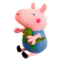 해솔 돼지 가족 인형, 40cm, 블루