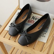 인더슈 클리시 리본 단화