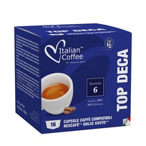 이탈리안커피 돌체구스토 호환 캡슐커피 디카페인, 7g, 16개입, 1개